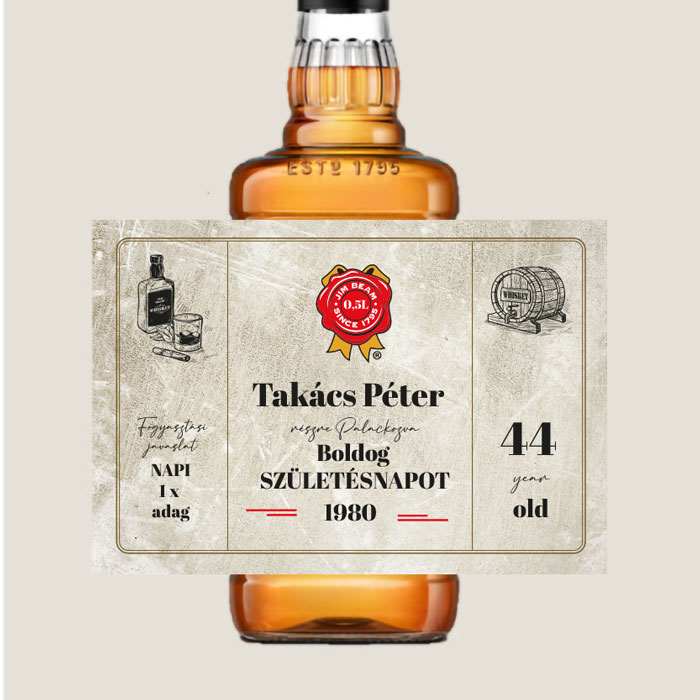 egyedi-uvegcimke-jim-beam-uvegre Egyedi üvegcímke Jim Beam üvegre - Image 1
