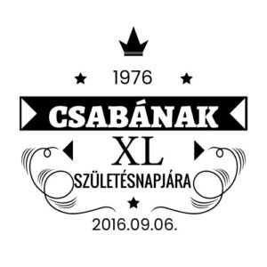 születésnapra