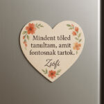 Mini Memo szív hűtőmágnes Anyák napjára