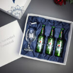 Prémium sörös készlet férfiaknak, díszdobozban