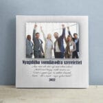 Vászonkép nyugdíjba vonulásra